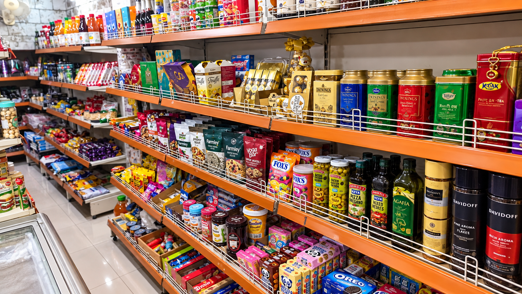 Aone's Imported Gourmet & Confectionery Aisle